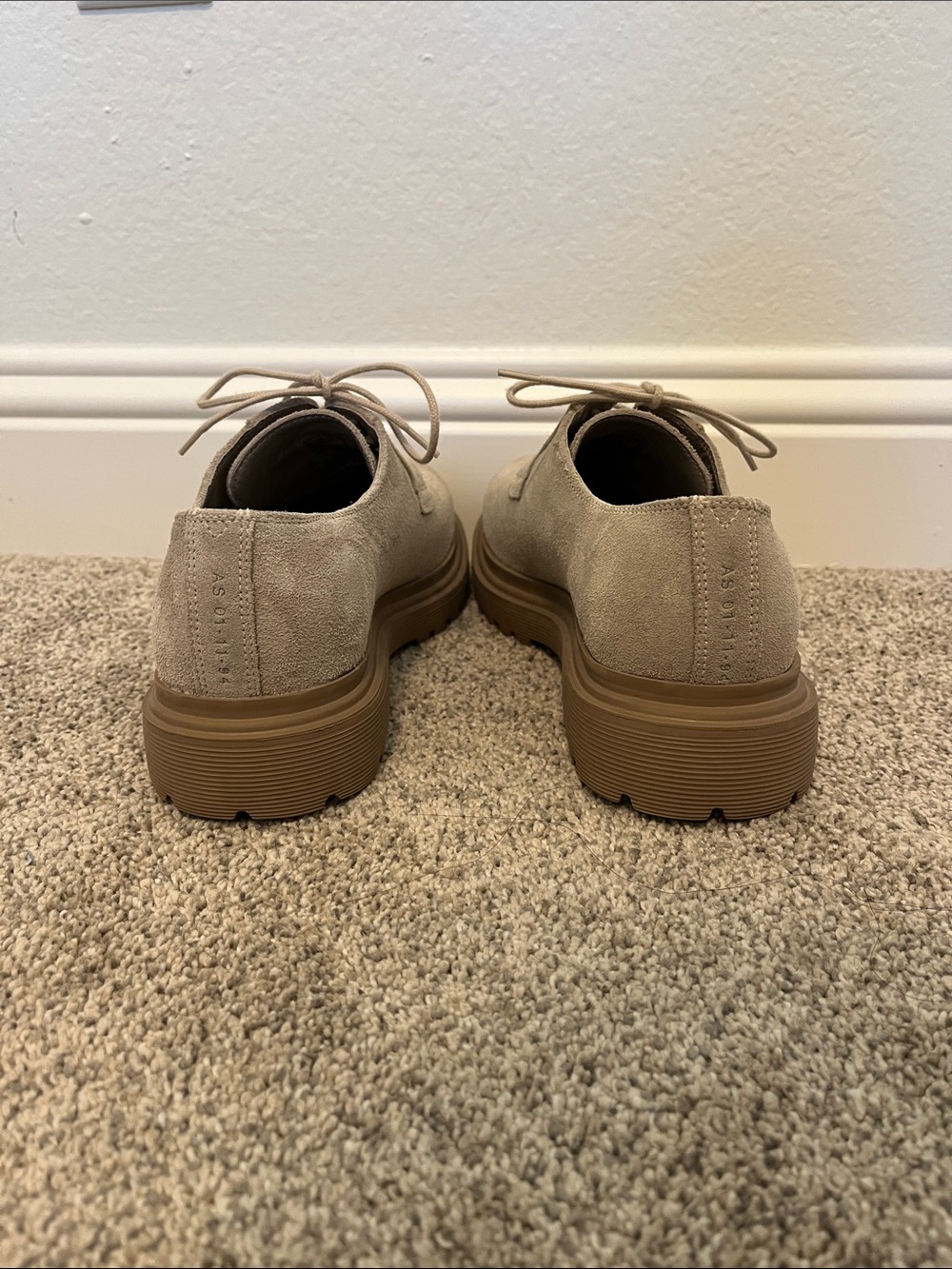 All Saints Suede Mavor Derby - Picture 2 of 7